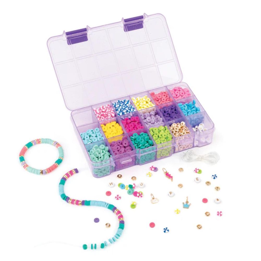 Set margele in cutie, Make It Real, Heishi Craze, 3364 piese