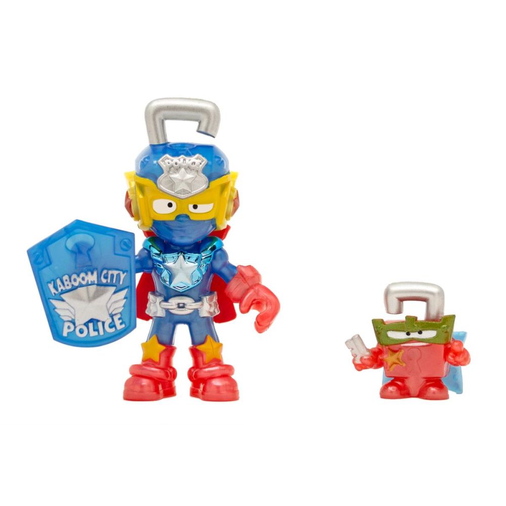 Set 2 figurine SuperThings, Rescue Force, Kazoom Kid