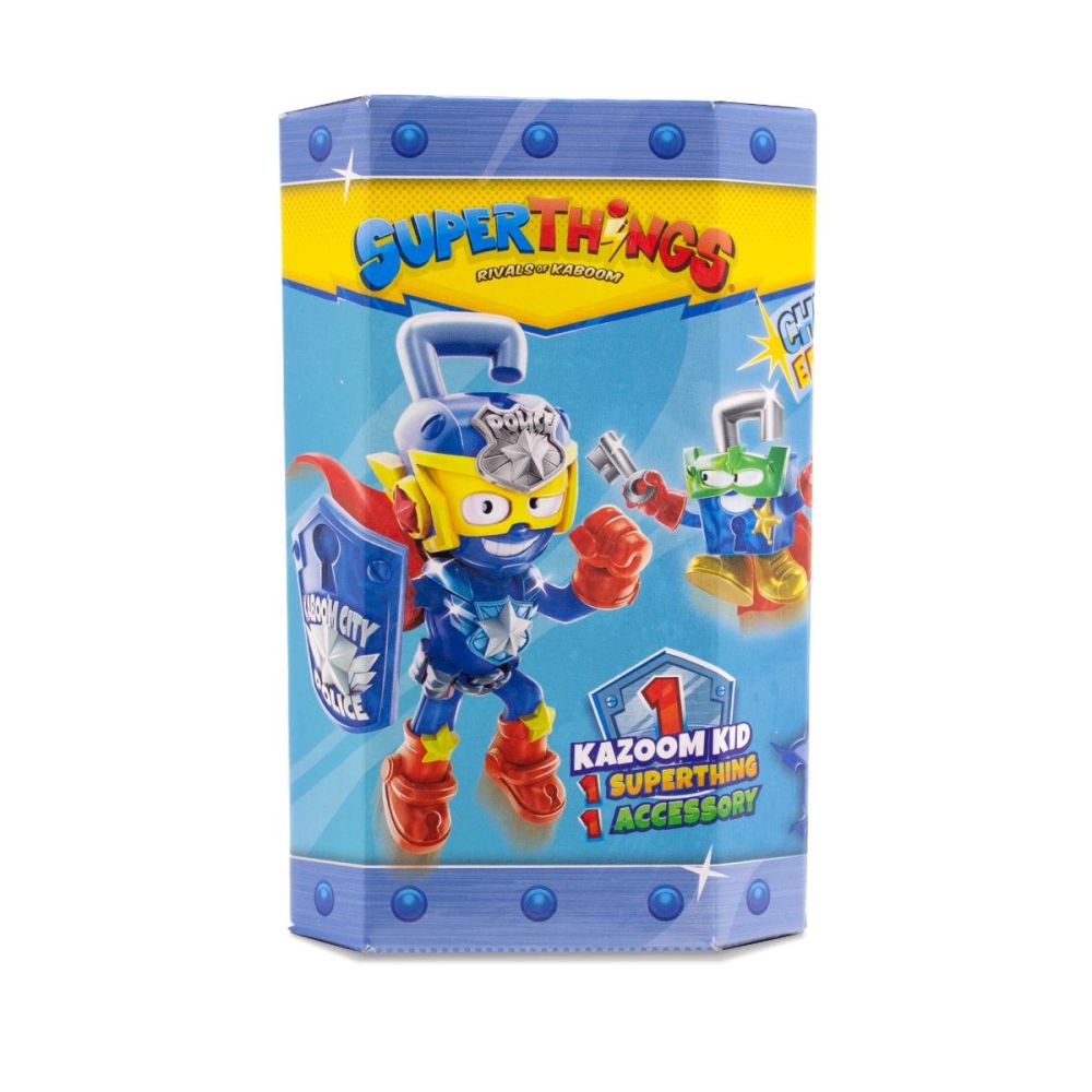 Set 2 figurine SuperThings, Rescue Force, Kazoom Kid