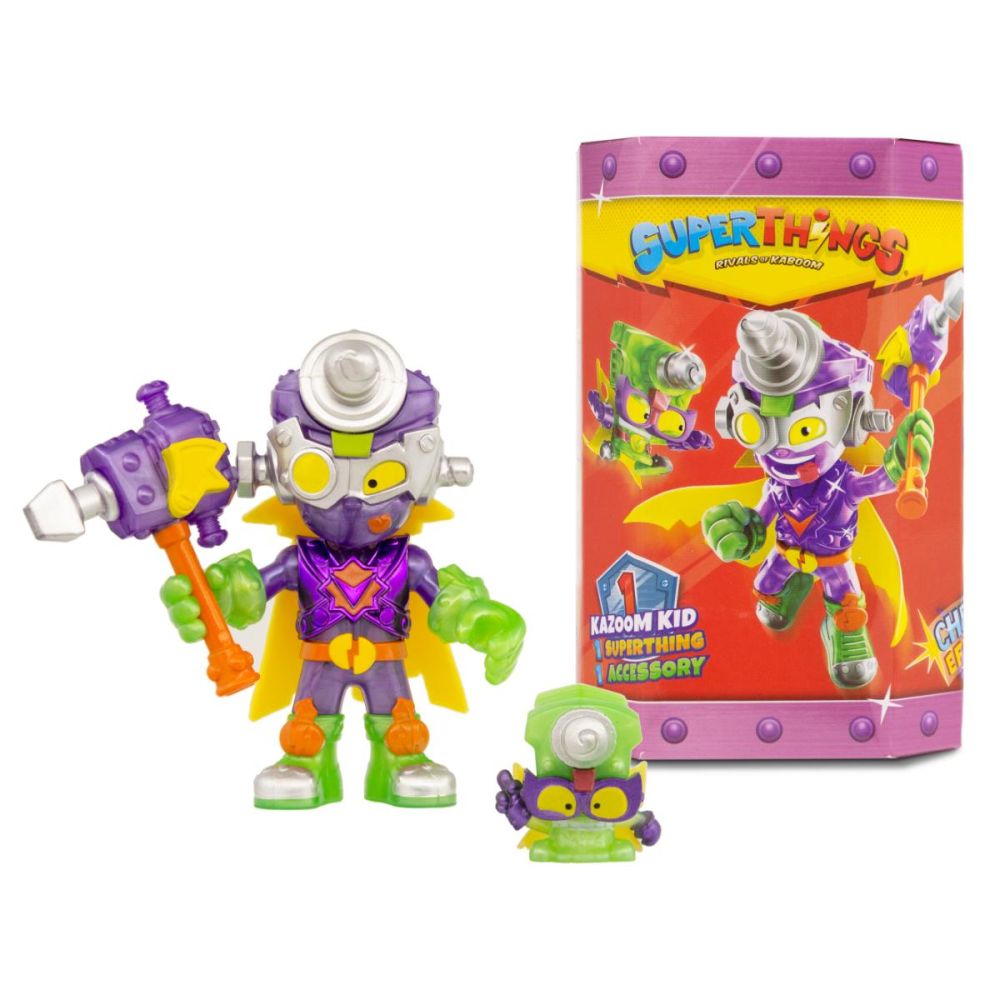 Toys-K-psycho Set 2 figurine SuperThings, Rescue Force, Kazoom Kid | Noriel