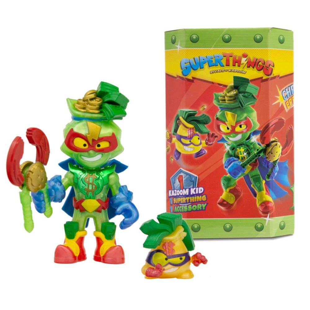 Set 2 figurine SuperThings, Rescue Force, Kazoom Kid