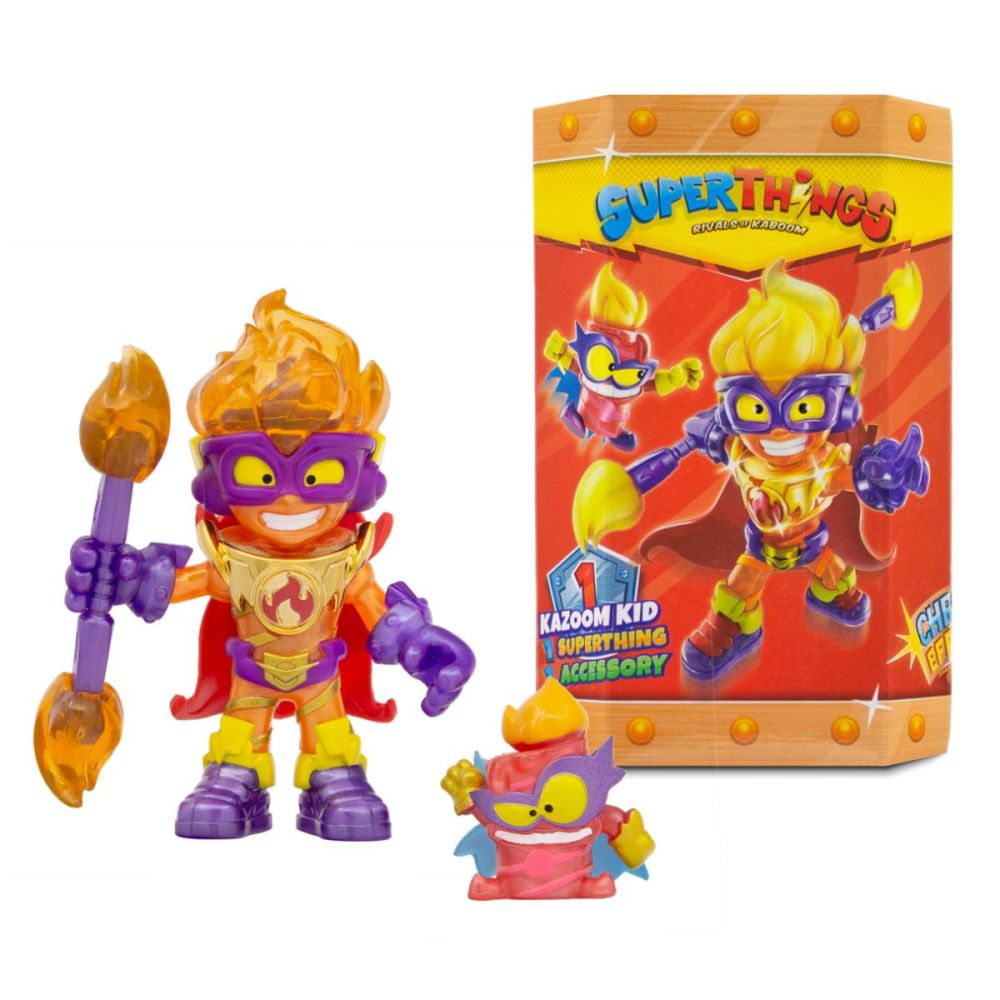 Toys-K-psycho Set 2 figurine SuperThings, Rescue Force, Kazoom Kid | Noriel