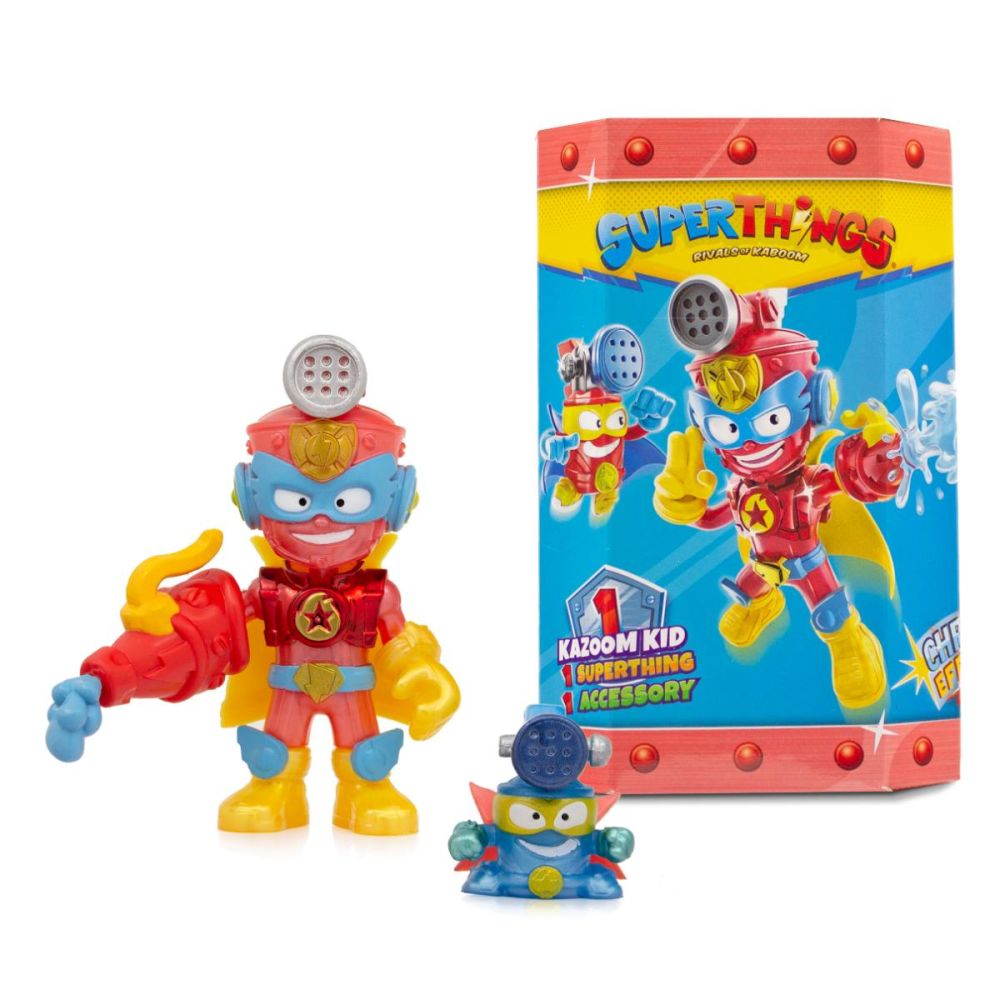 Set 2 figurine SuperThings, Rescue Force, Kazoom Kid