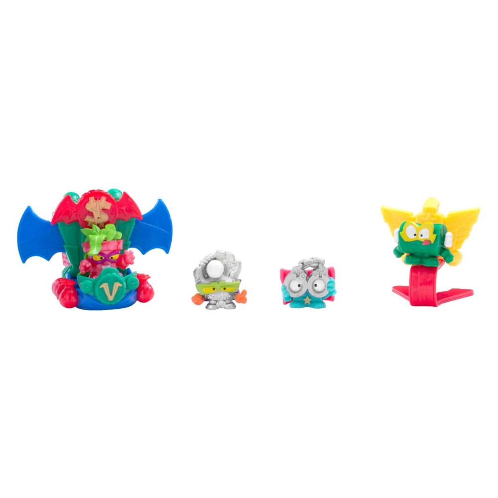 Set 4 figurine si 2 vehicule, SuperThings, Rescue Force