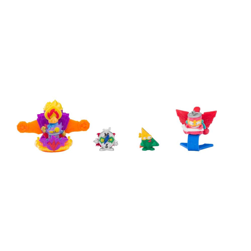 Set 4 figurine si 2 vehicule, SuperThings, Rescue Force