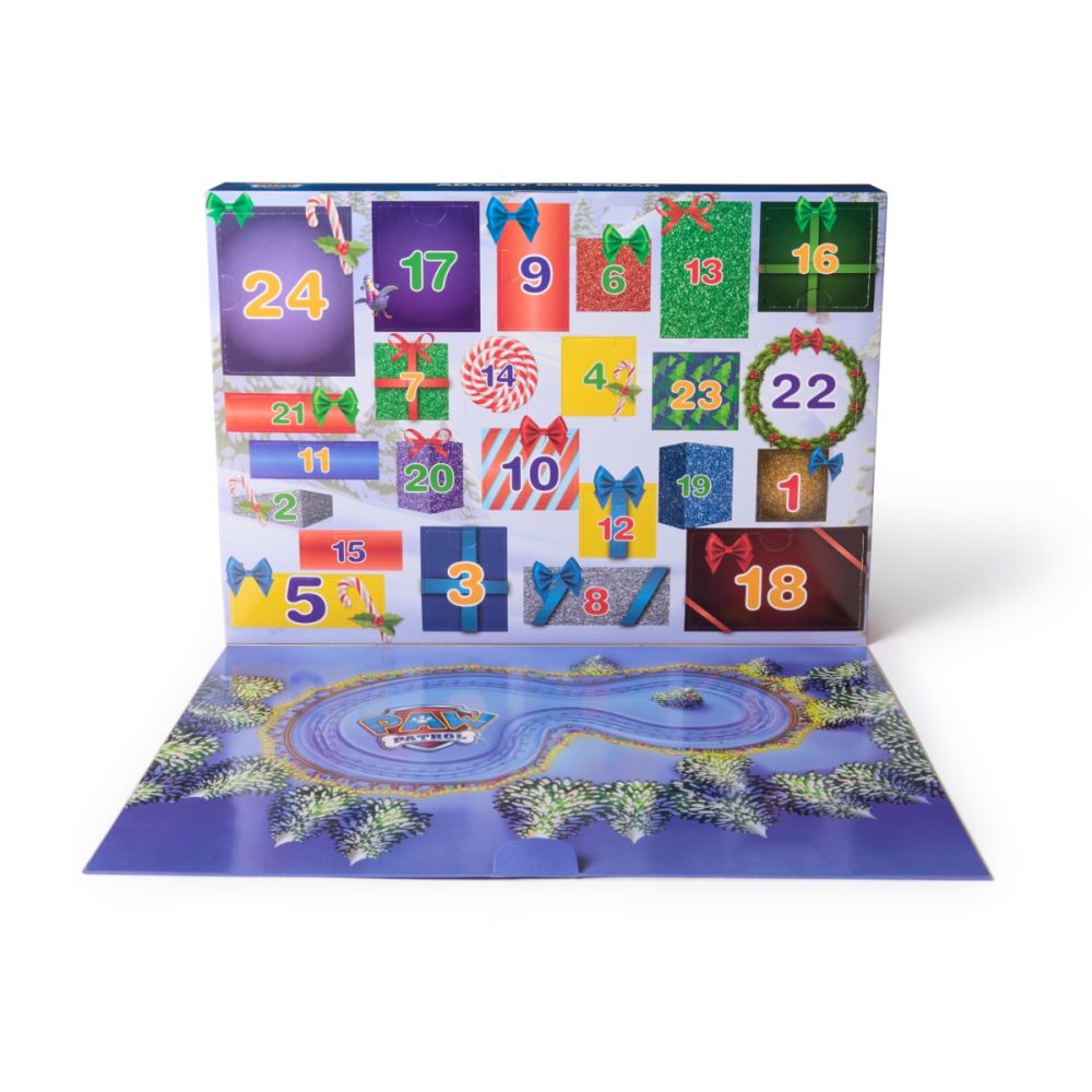 Calendar Advent, Paw Patrol, 24 figurine si accesorii surpriza