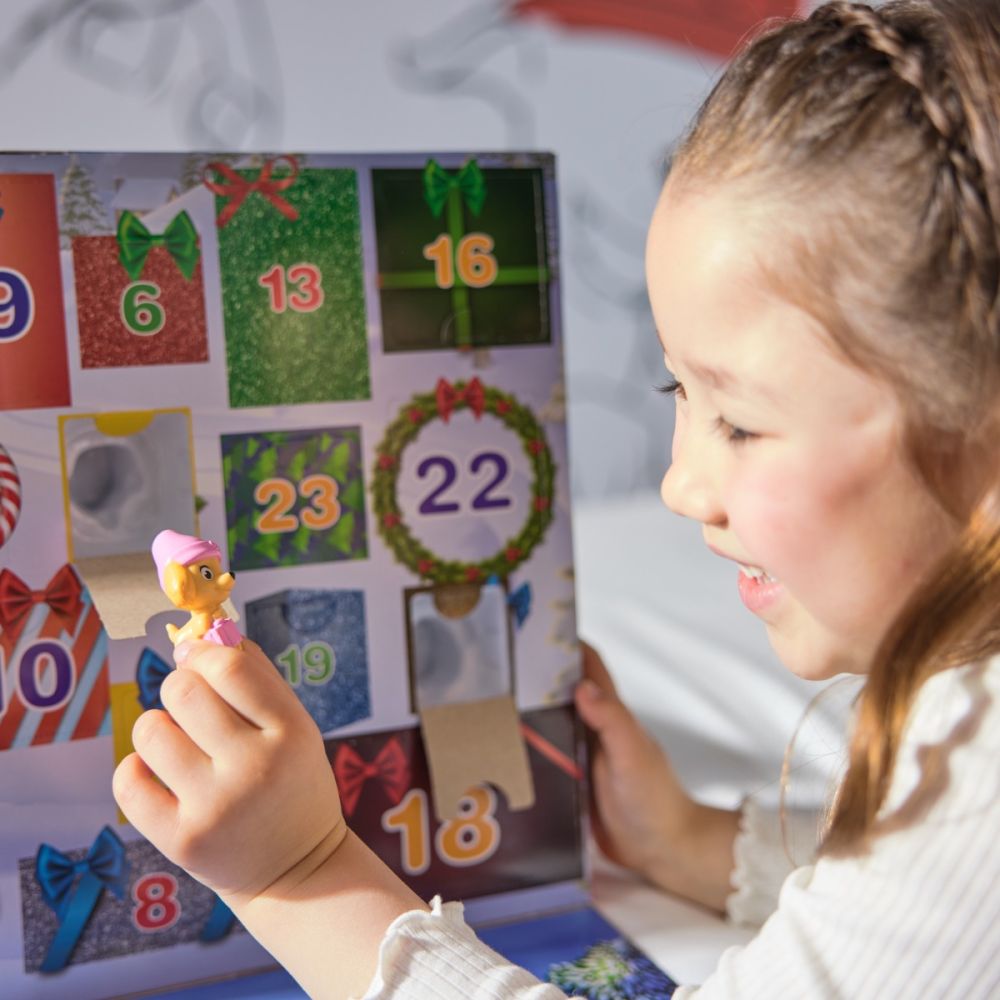 Calendar Advent, Paw Patrol, 24 figurine si accesorii surpriza
