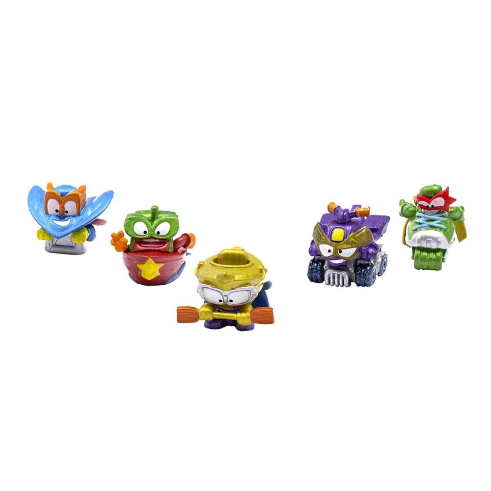Lata SUPERTHINGS Extreme Riders - 5 Figuras Exclusivas Con Acabado Metalizado