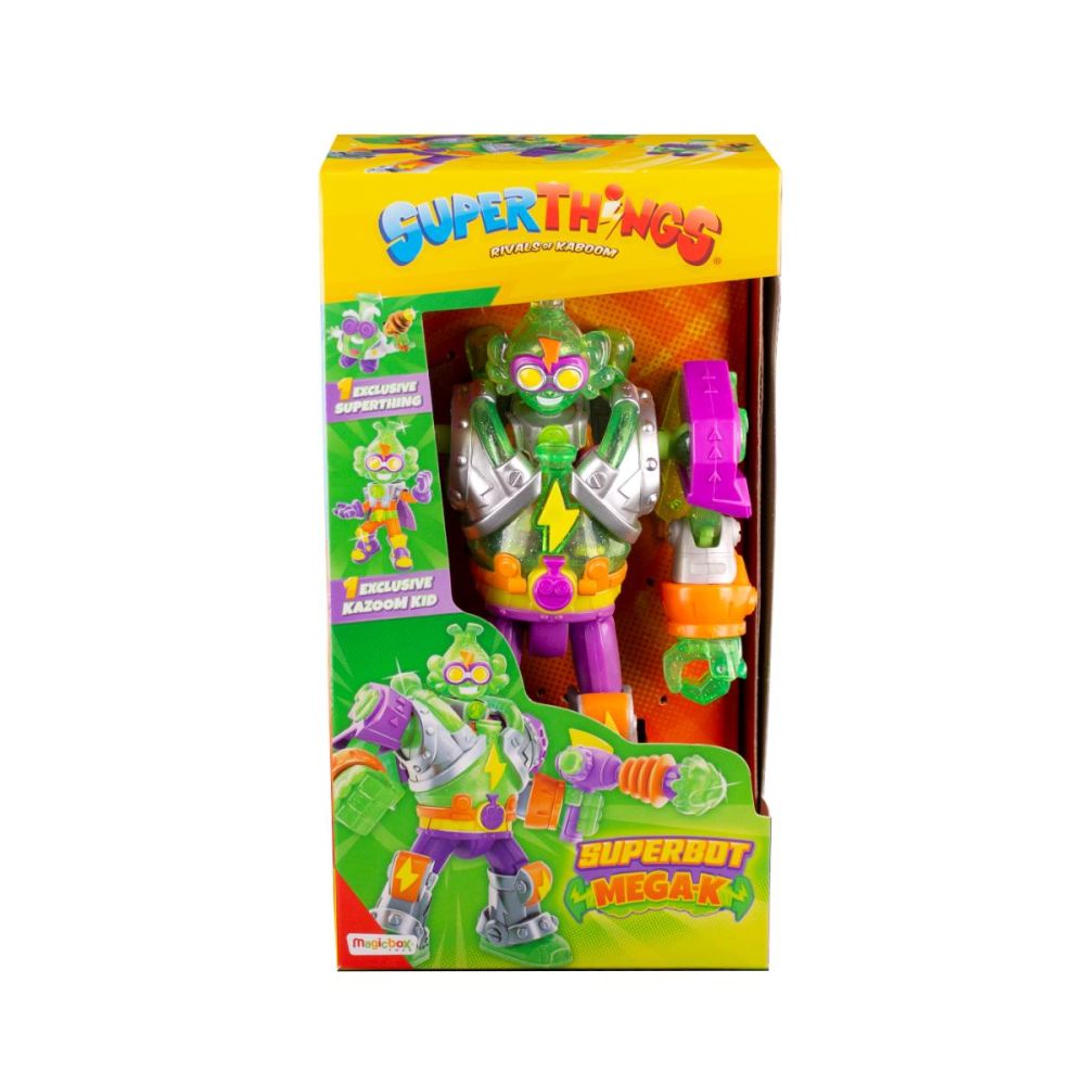 Set 3 figurine, SuperThings, Superbot Mega-K