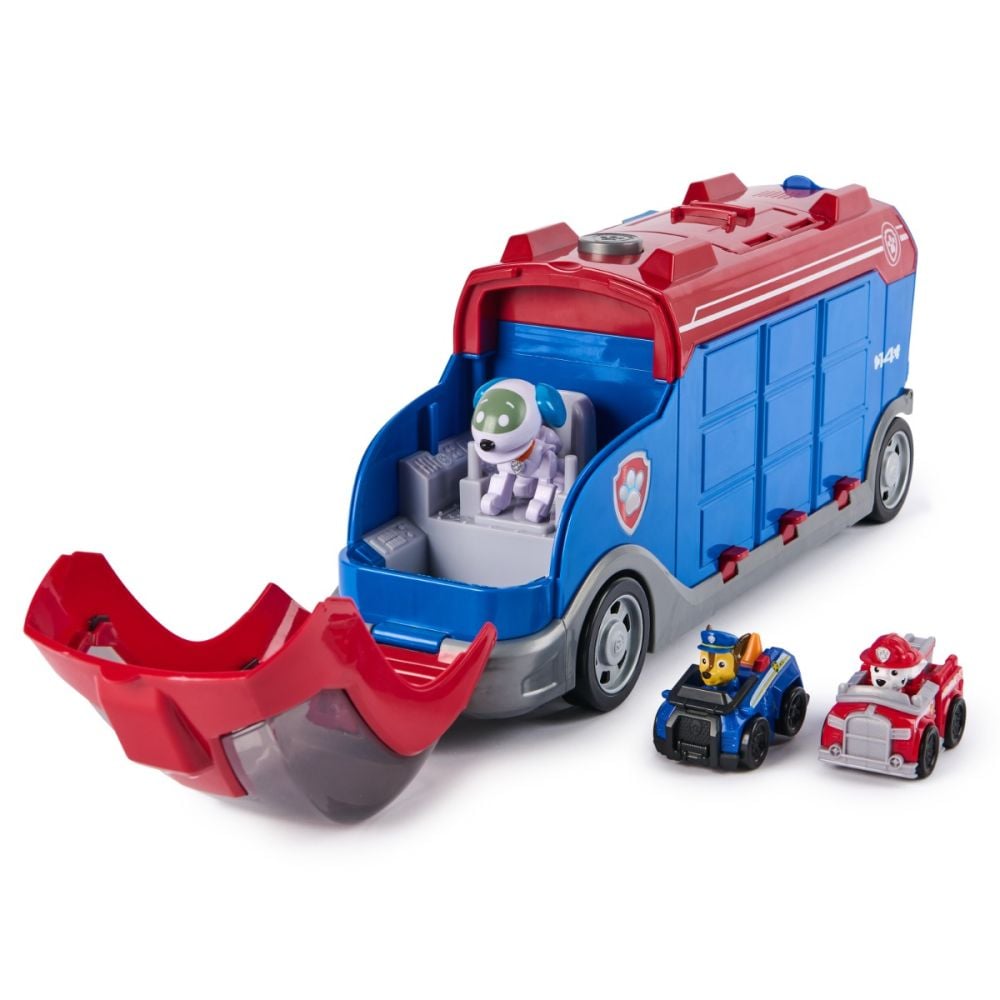Set de joaca autocar cu figurine, Paw Patrol, Mission Cruiser