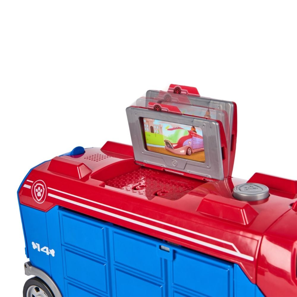 Set de joaca autocar cu figurine, Paw Patrol, Mission Cruiser, 6070313