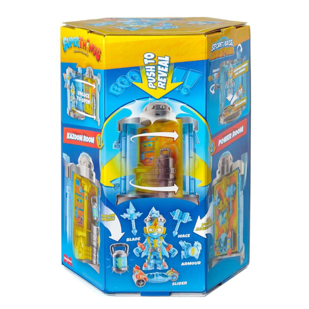 Set de joaca, Superthings, Baza Secreta Kazoom Power