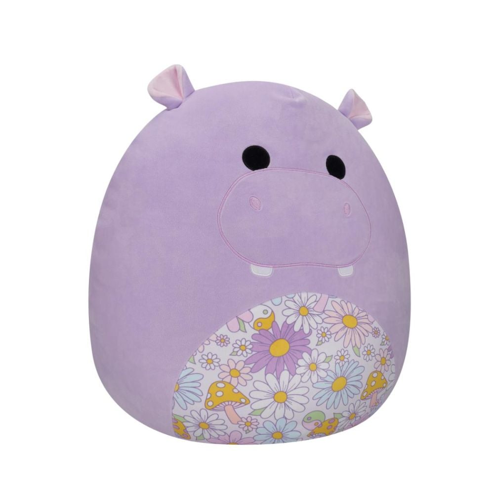 Jucarie de plus, Squishmallows, Hipopotamul Hanna, 19 cm