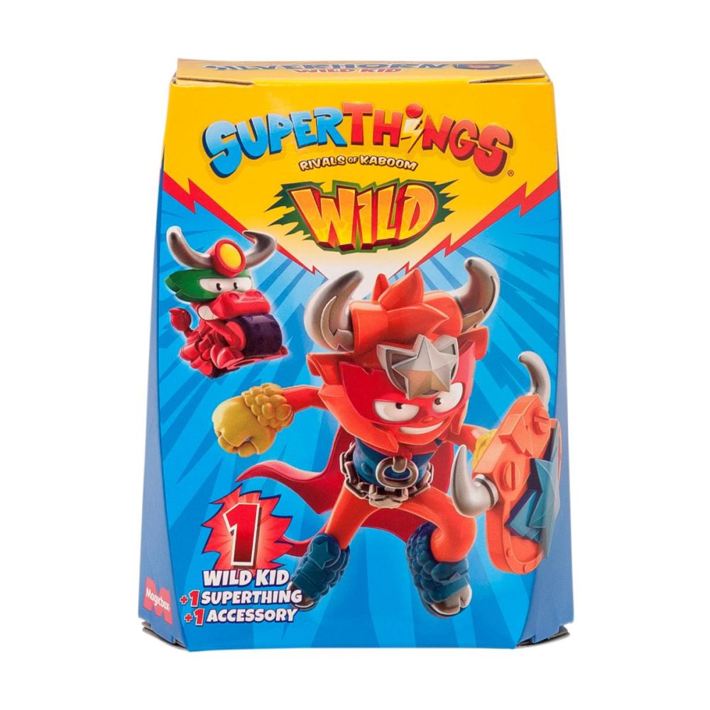 Set 2 figurine, SuperThings, Wild Kids