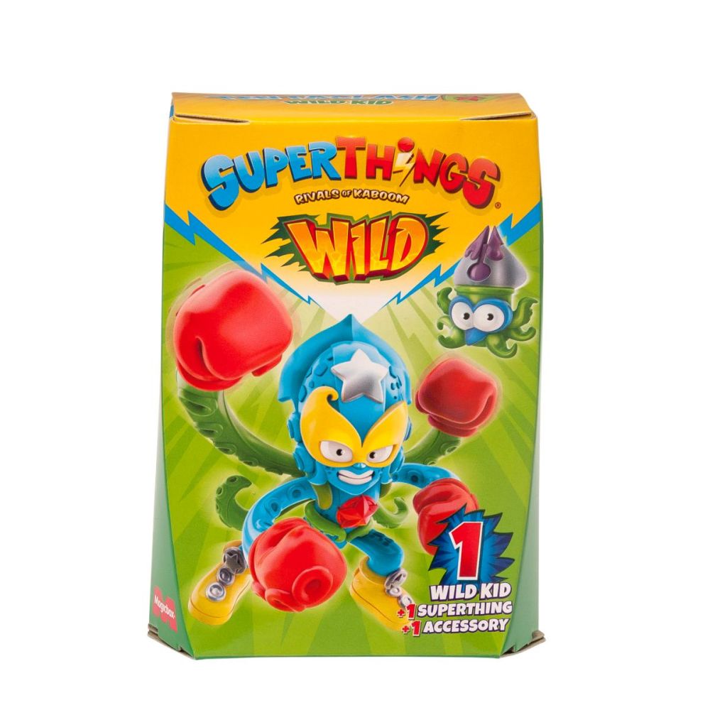 Set 2 figurine, SuperThings, Wild Kids