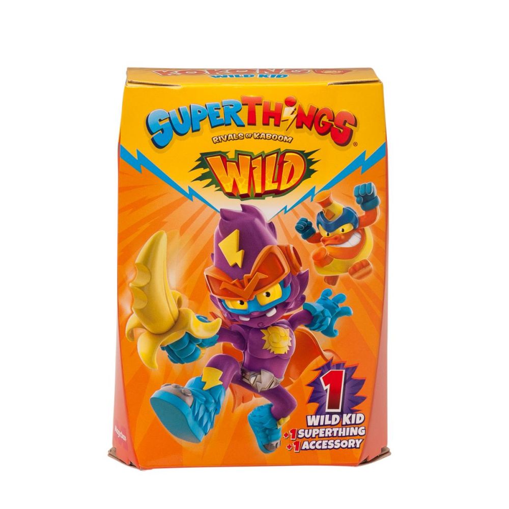 Set 2 figurine, SuperThings, Wild Kids