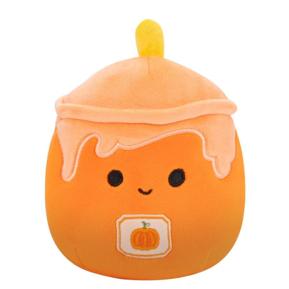 Jucarie de plus, Squishmallows, Lumanarea Dovlecel Misha, 19 cm