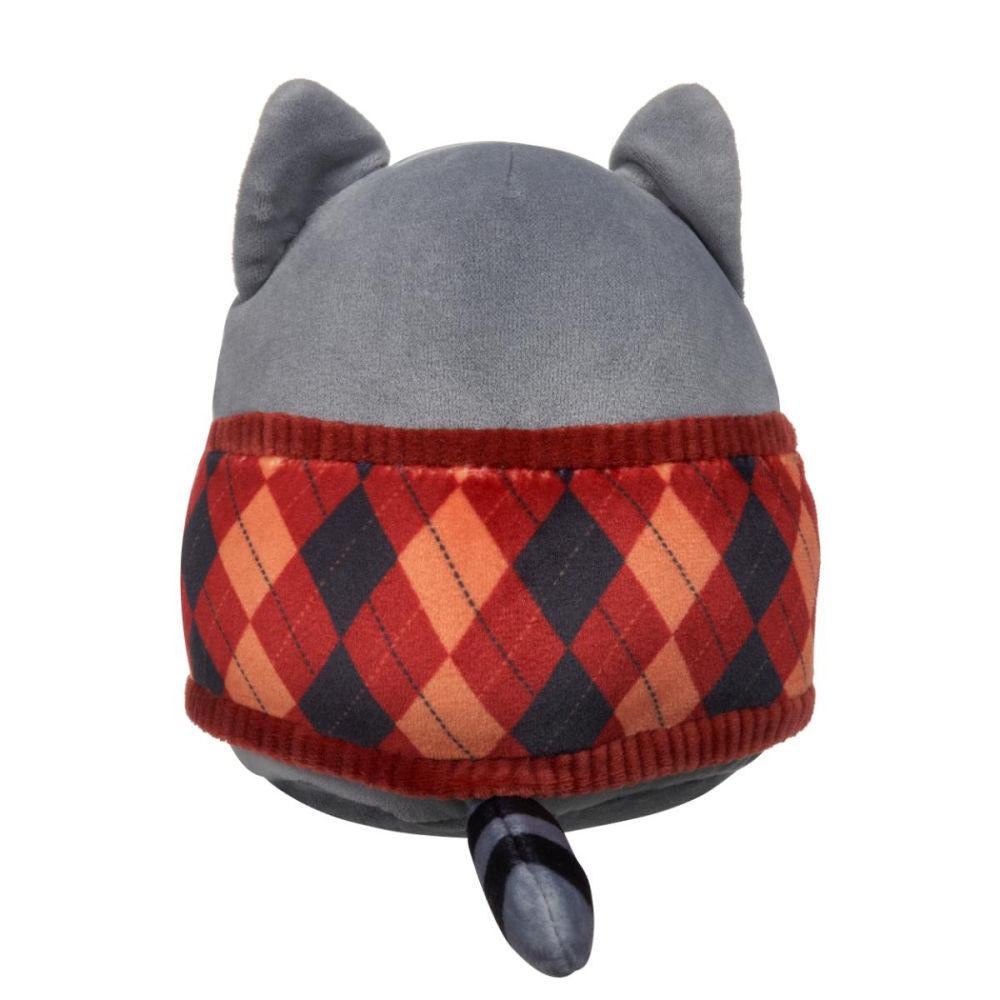 Jucarie de plus, Squishmallows, Ratonul Rocky in pulover, 19 cm
