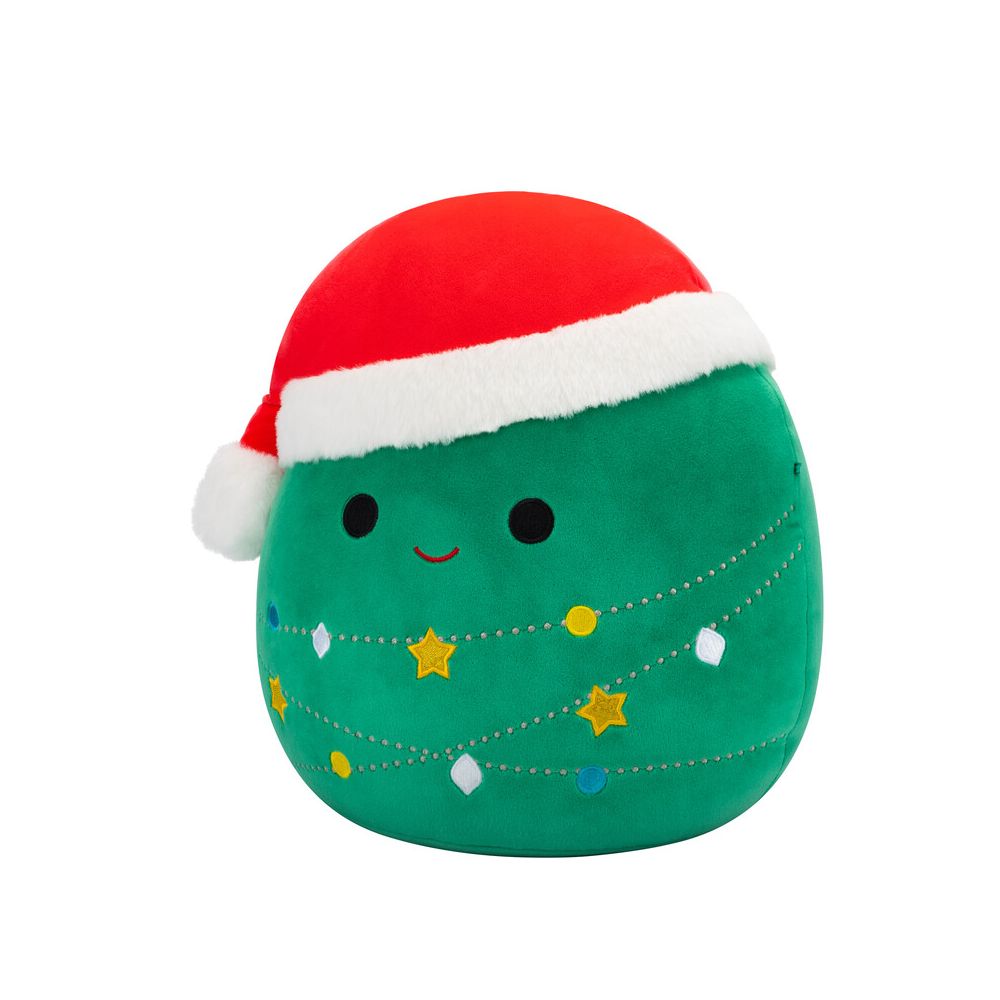 Jucarie de plus, Squishmallows Xmas, Bradul de Craciun, Andy, 19 cm