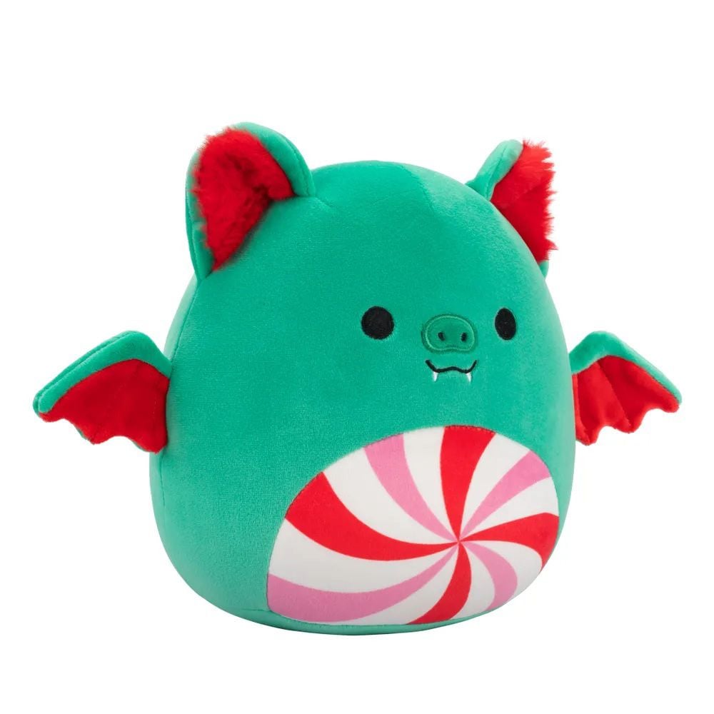 Jucarie de plus, Squishmallows Xmas, Liliacul Ricardo, 19 cm