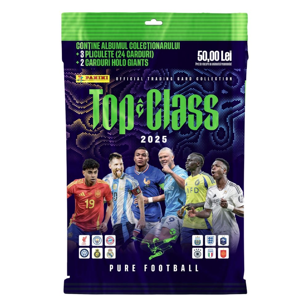 Set album si cartonase de schimb, Panini, Starter Pack, FIFA Top
