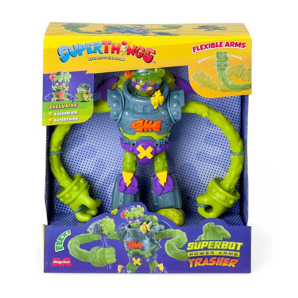 Figurina robot, SuperThings, Superbot, Magic Box, Thrasher | Noriel