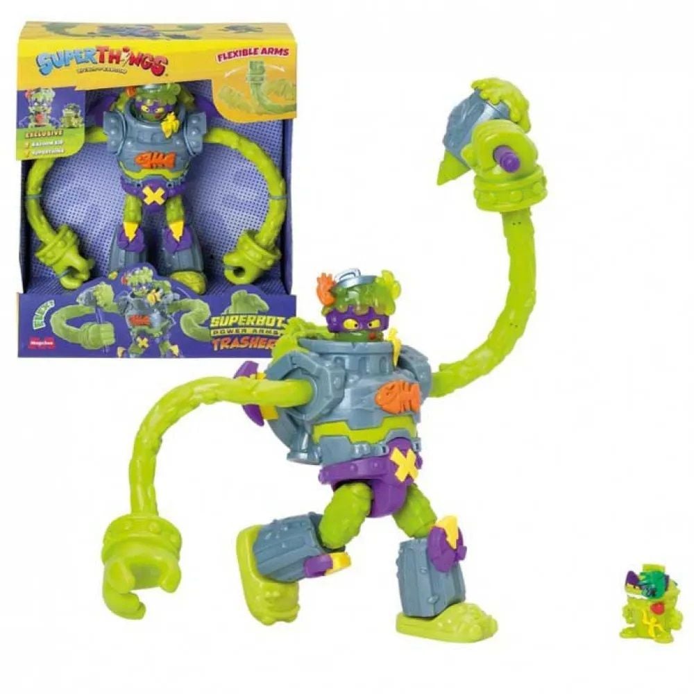 Figurina robot, SuperThings, Superbot, Magic Box, Thrasher