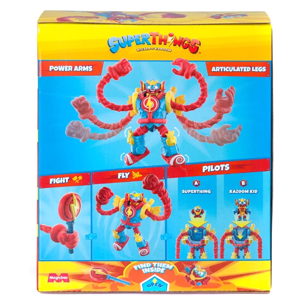 Figurina robot, SuperThings, Superbot, Magic Box, Sugarfun