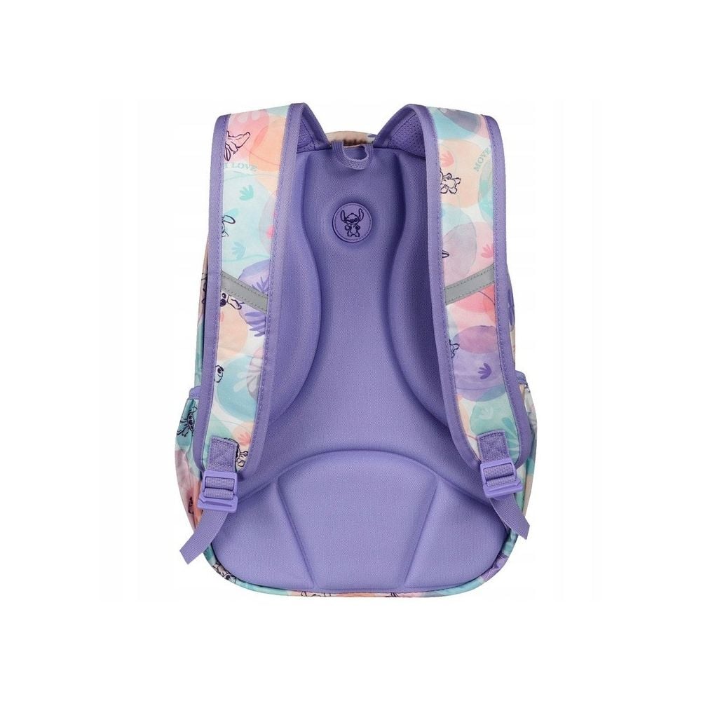 Ghiozdan cu 3 compartimente, Coolpack, Disney Stitch, Pastel