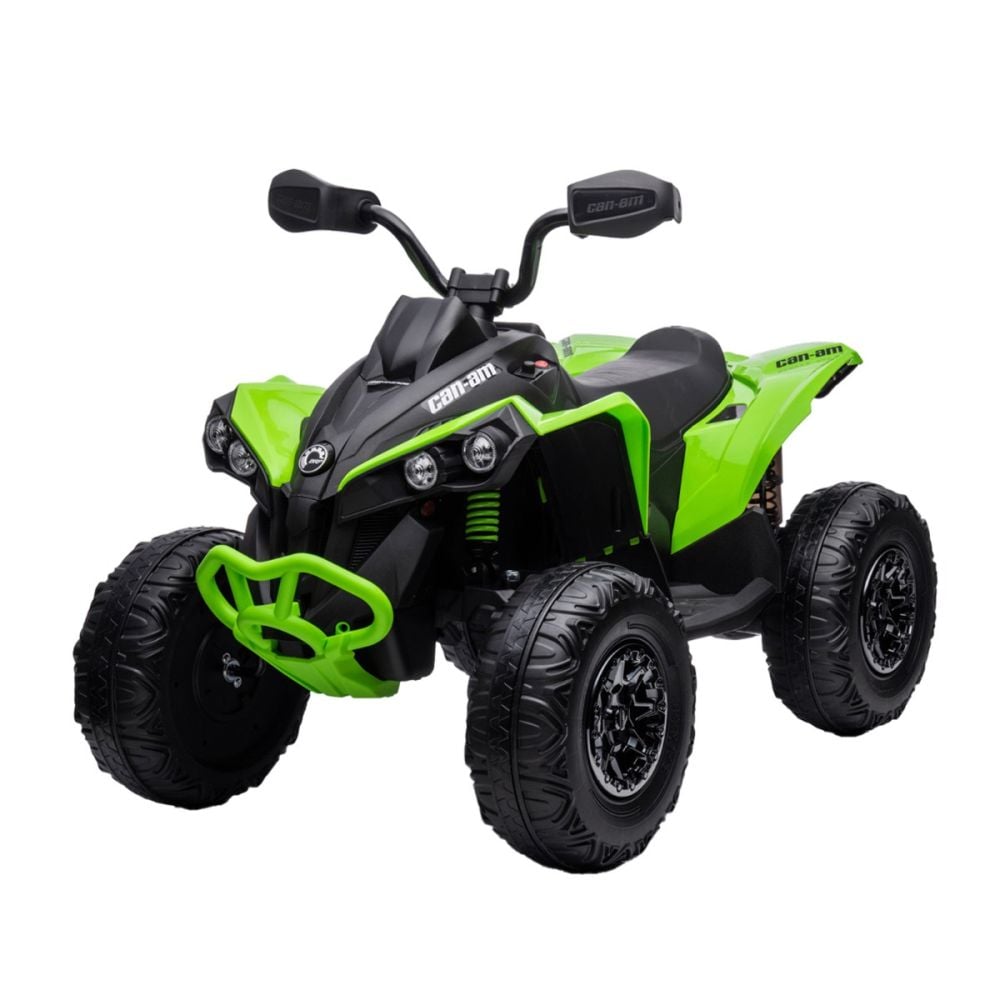 Kiwibean ATV electric cu telecomanda, Can-Am, 10V, Verde | Noriel