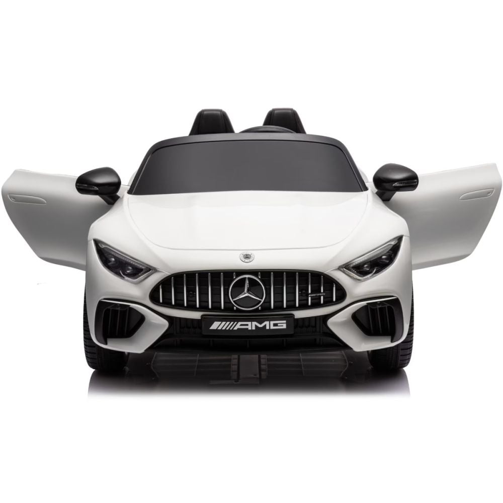 Masina electrica cu telecomanda, Mercedes-Benz AMG Sl63 10.8V, Alb