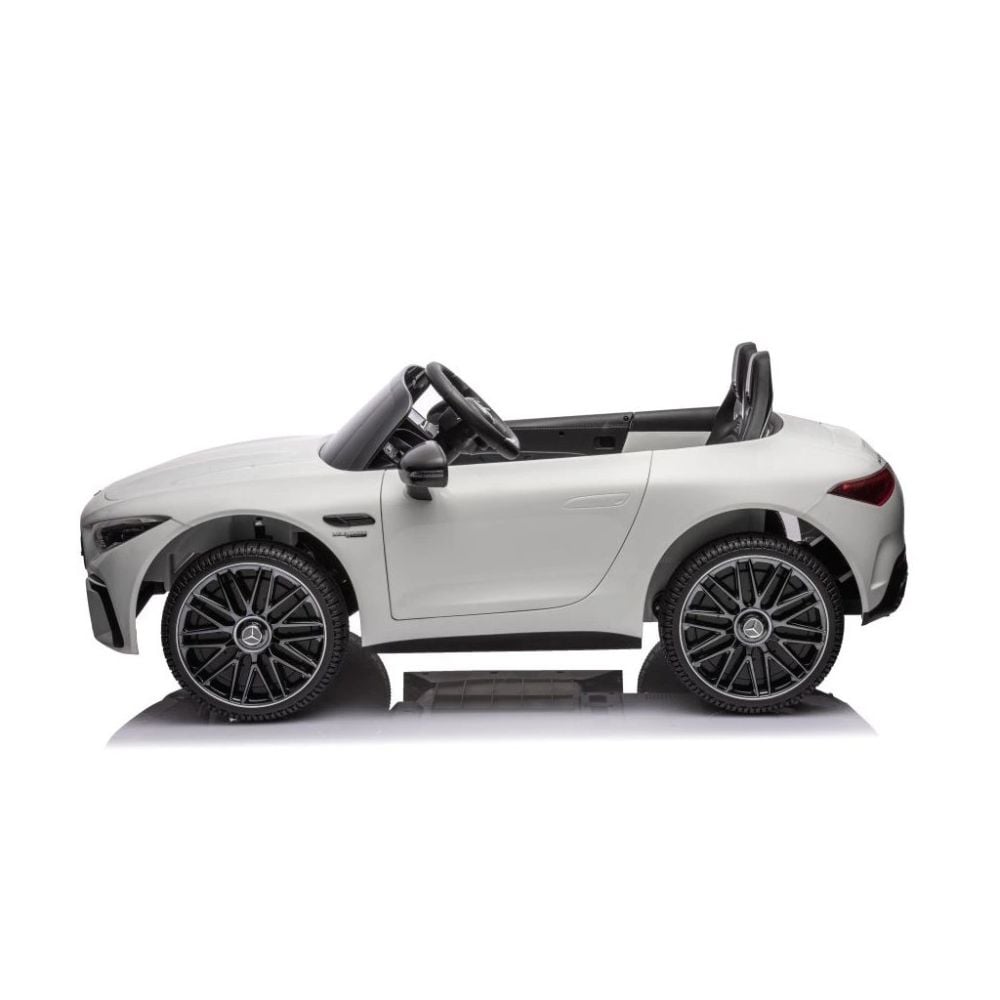 Masina electrica cu telecomanda, Mercedes-Benz AMG Sl63 10.8V, Alb