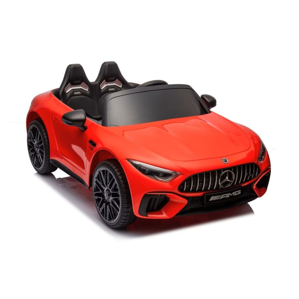 Masina electrica cu telecomanda, Mercedes-Benz AMG Sl63 10.8V, Rosu
