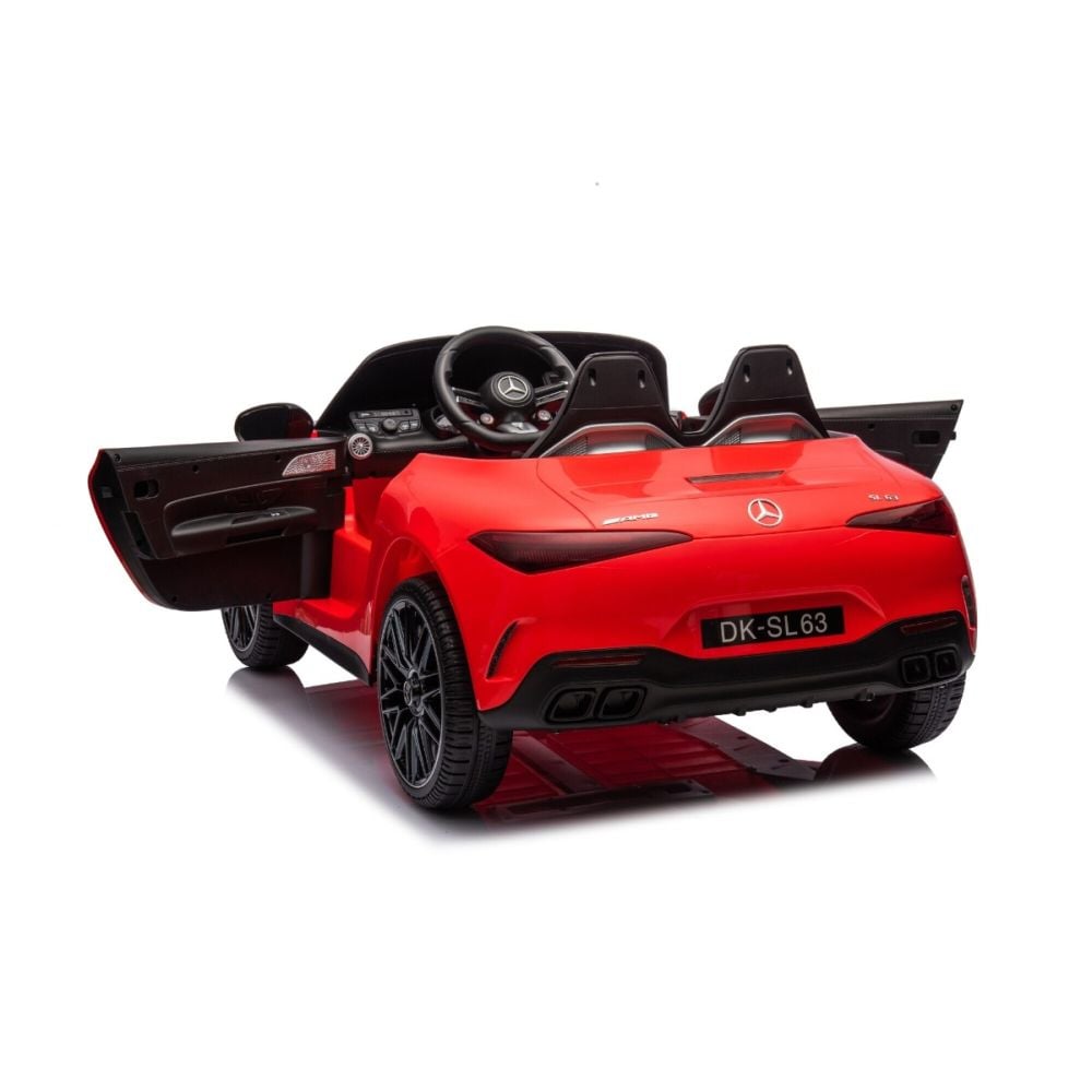 Masina electrica cu telecomanda, Mercedes-Benz AMG Sl63 10.8V, Rosu