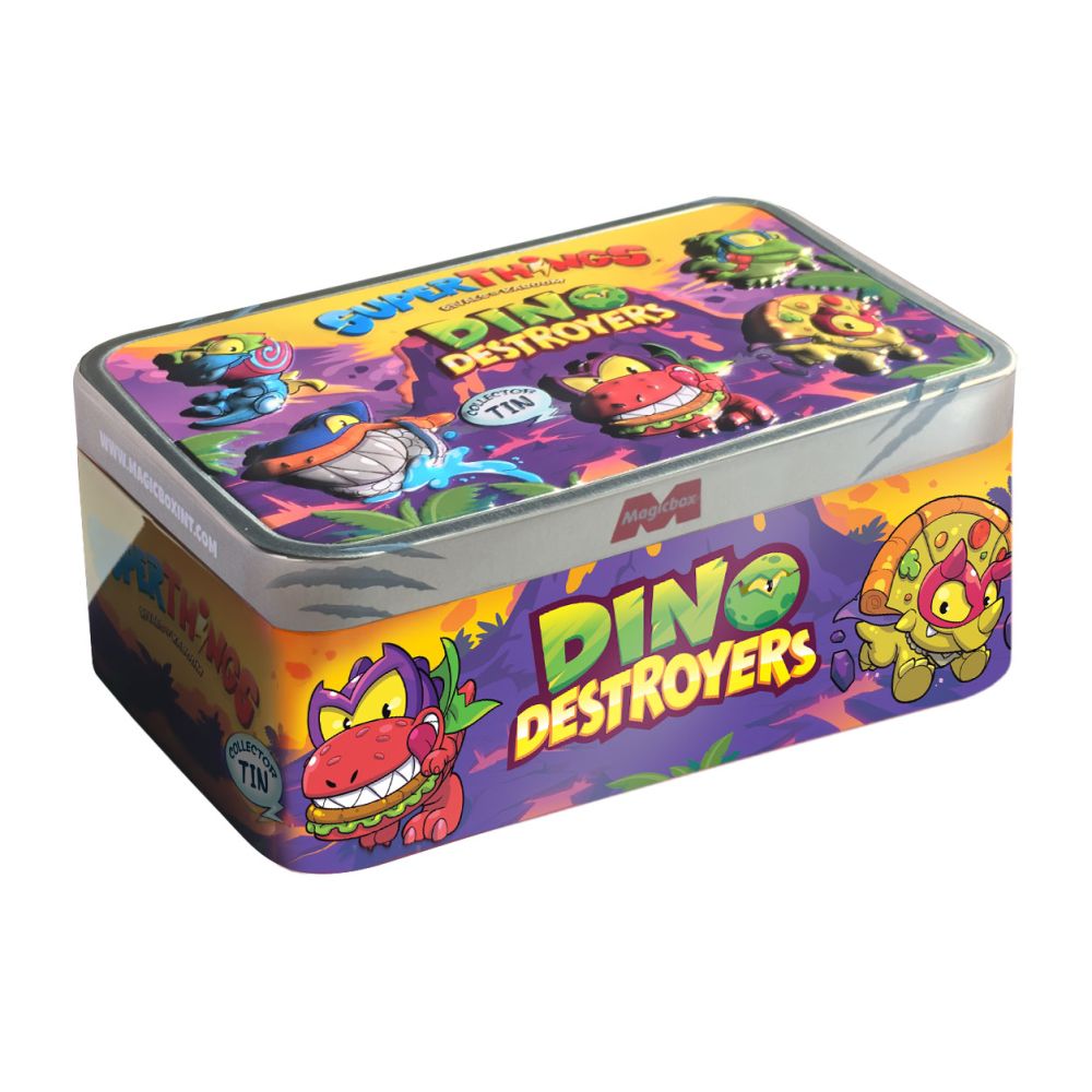 Set 5 figurine in cutie, SuperThings, Dino Destroyers