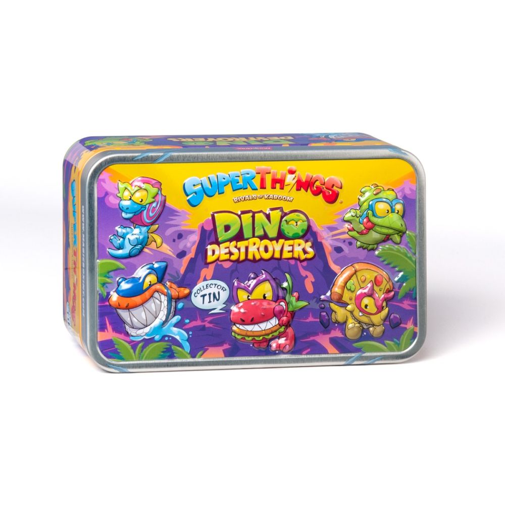 Set 5 figurine in cutie, SuperThings, Dino Destroyers