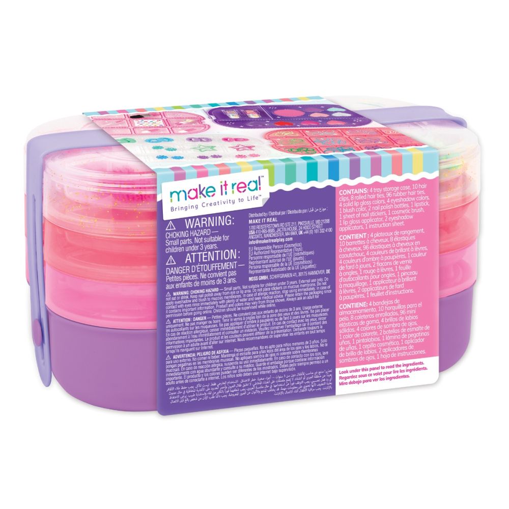 Set de cosmetice, Make It Real, Beauty 2-Go, 136 piese