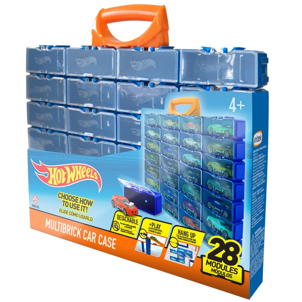 Cutie Multibrick pentru 28 masinute, Hot Wheels