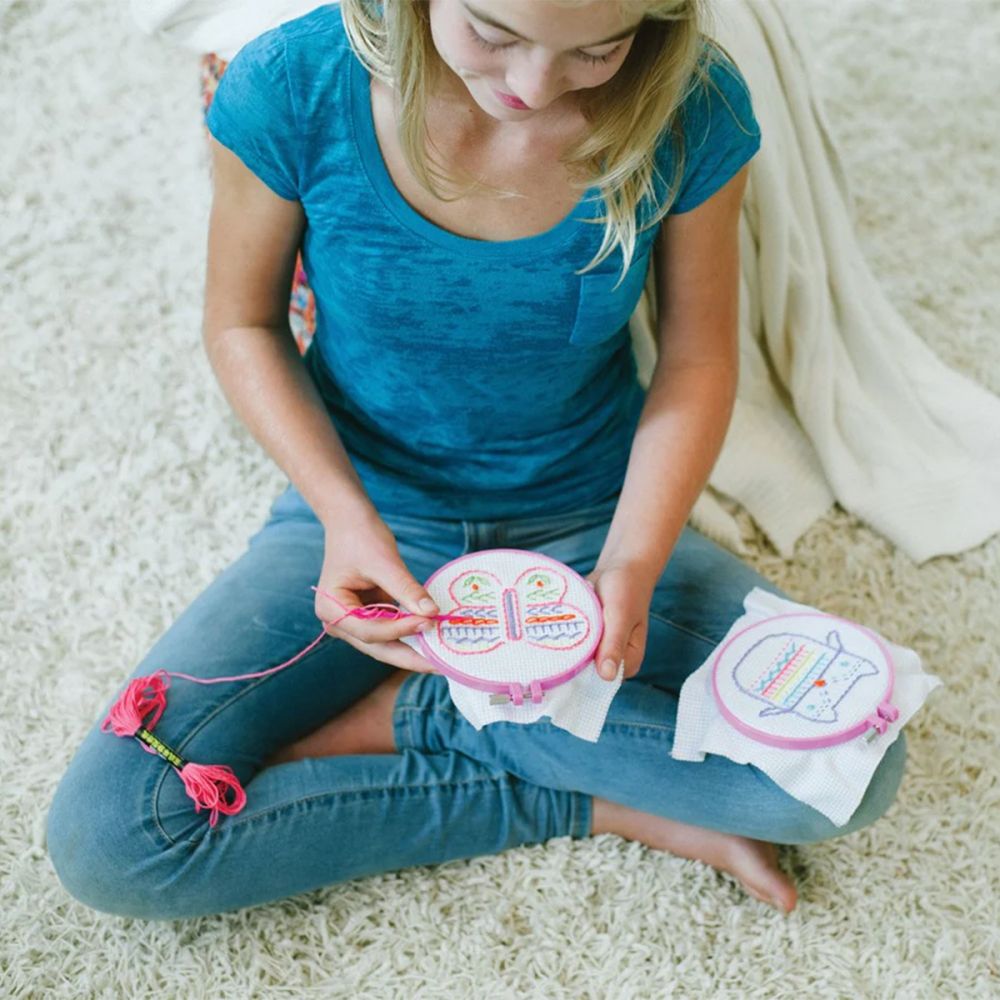 Set de broderie cu goblen pentru copii, 4M
