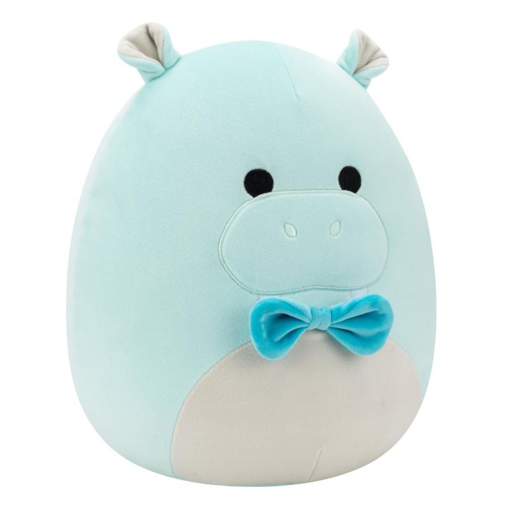 Jucarie de plus, Squishmallows, Hipopotamul Hank, 19 cm