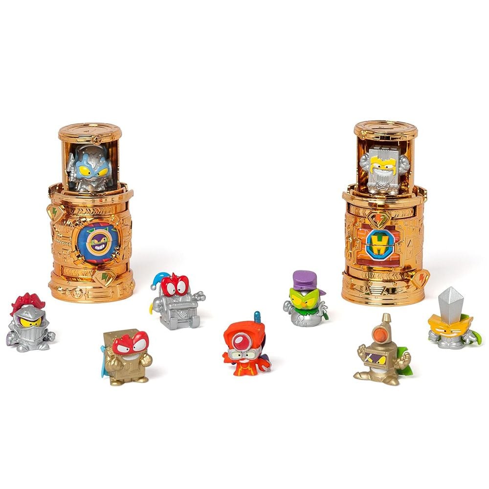 Set figurine in cutie metalica, SuperThings, Secret Spies, S6