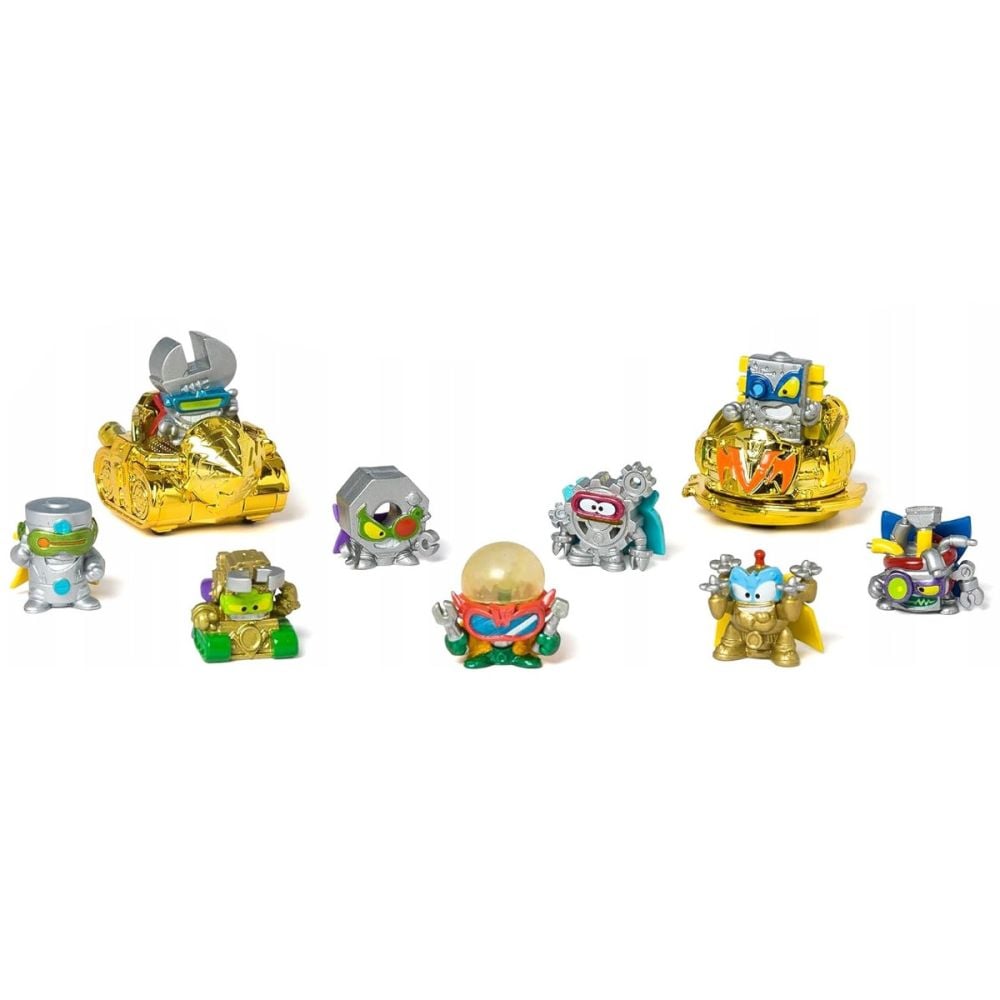 Set 9 figurine in cutie metalica, SuperThings, Power Machines, S7