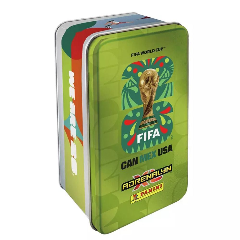 Set cartonase in cutie, Panini, Adrenalyn XL, FIFA World Cup 2026, Mega Tin Box