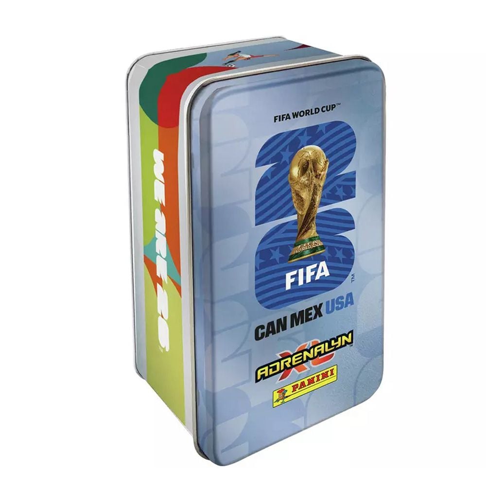 Set cartonase in cutie, Panini, Adrenalyn XL, FIFA World Cup 2026, Mega Tin Box