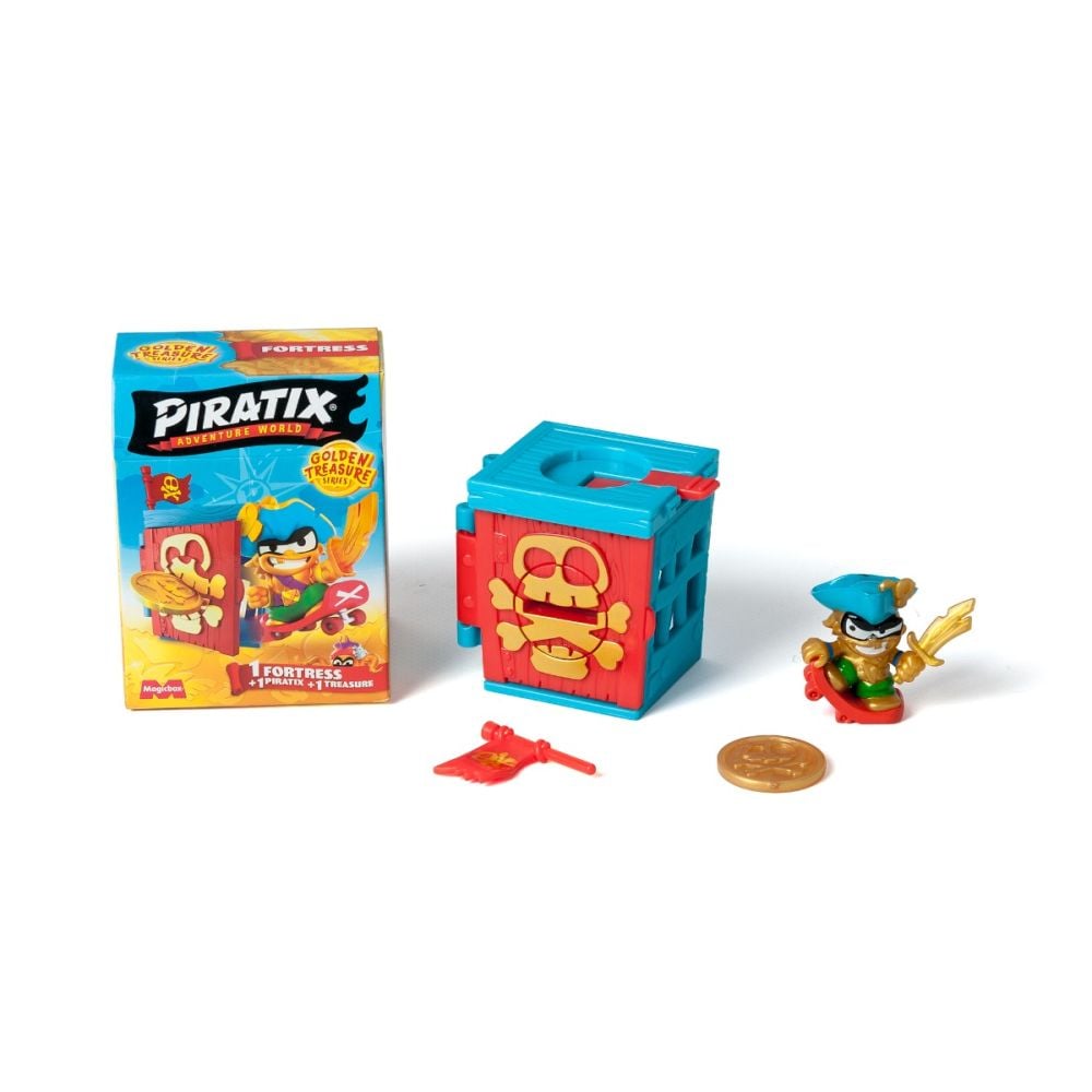 Set figurina cu fortareata, Piratix, Golden Treasure | Noriel