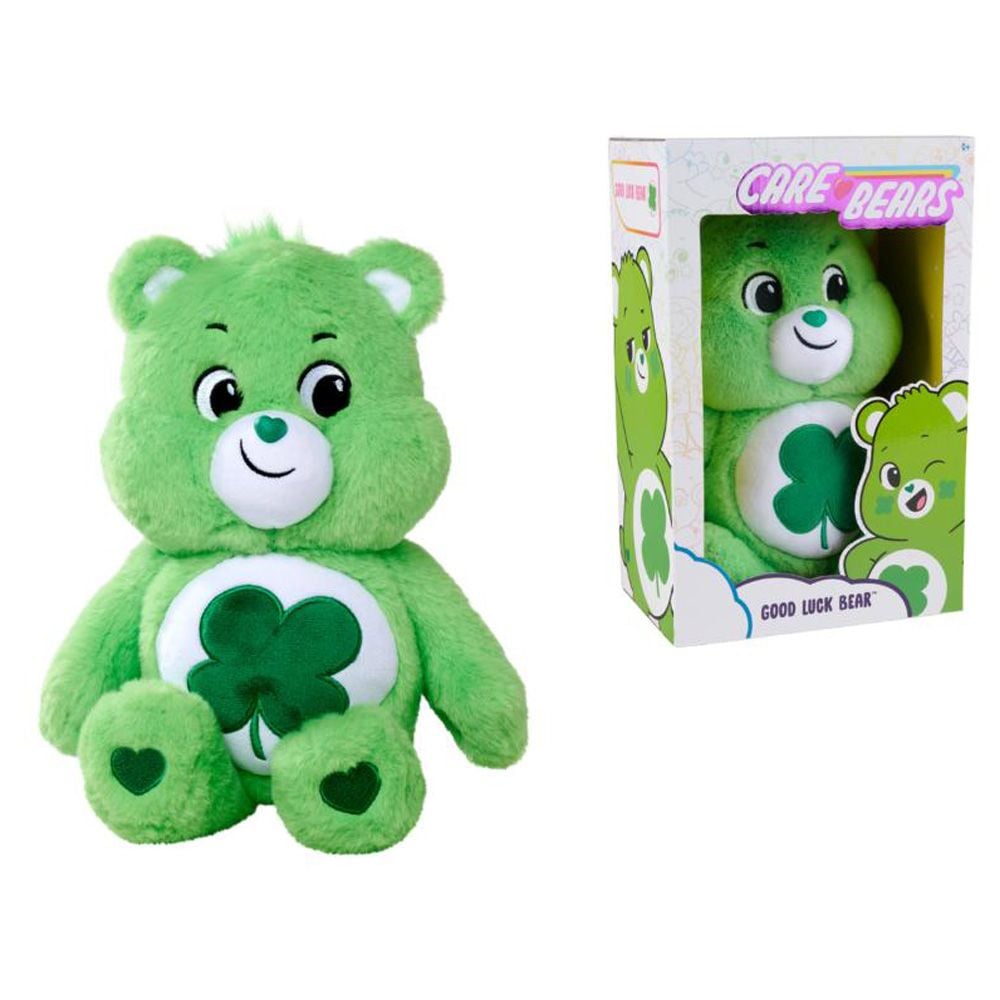 Ursulet de plus, Care Bears, Good Luck, 35 cm