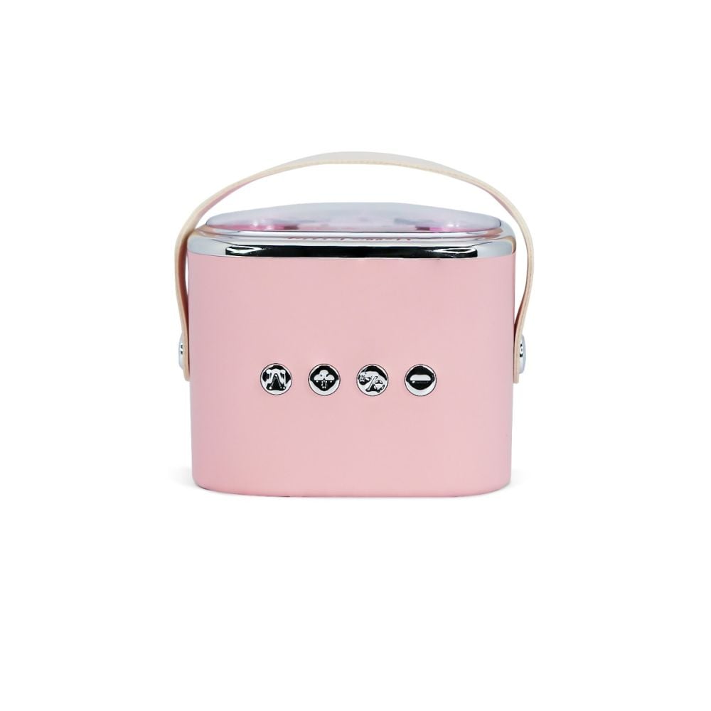 Set karaoke cu boxa, microfon wireless si lumini LED, OTL, Hello Kitty PopSing