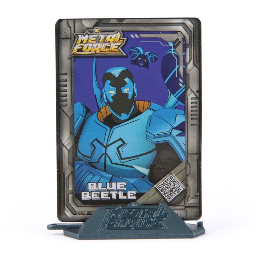 Figurina Dc Universe, Blue Beetle, Metal Force, 10 cm, 20151864