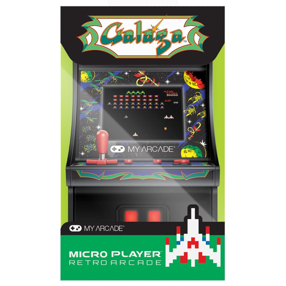 Mini consola retro, My Arcade, Micro Player, Galaga