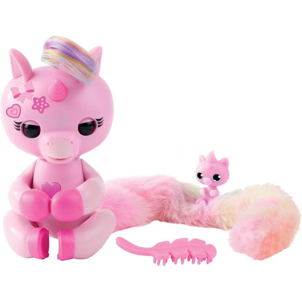 Jucarie interactiva, Fingerlings, Snuggle Tails, Evie